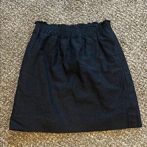 J Crew Black Skirt